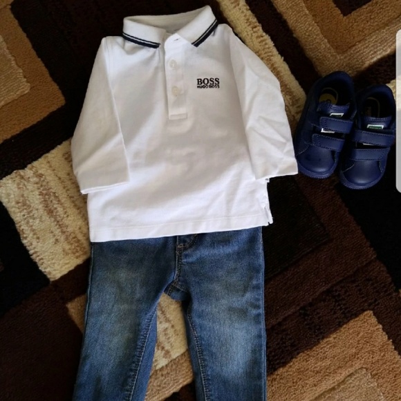 hugo boss baby polo